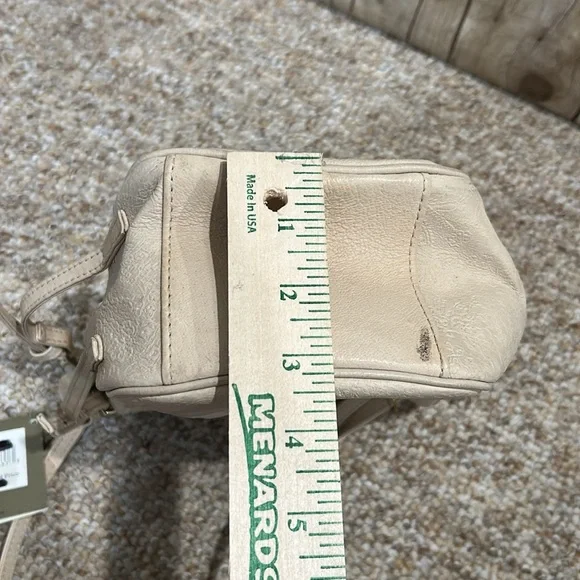 Great American Leatherworks leather mini shoulder bag NWT Paisley leather design - Picture 8 of 13